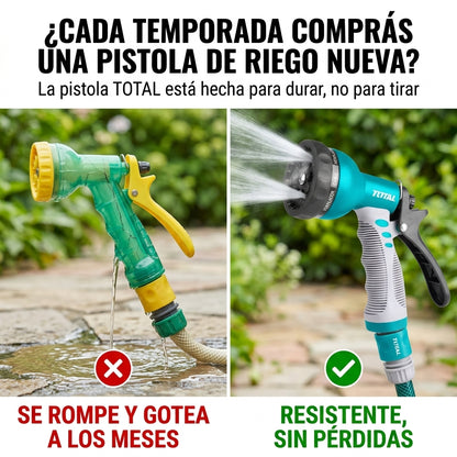 Pistola De Riego Ajustable 8 Posiciones
