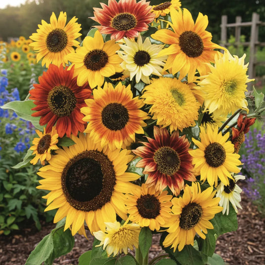 Semillas Mix Girasoles Ornamentales de Todos los Colores | La Huerta Orgánica