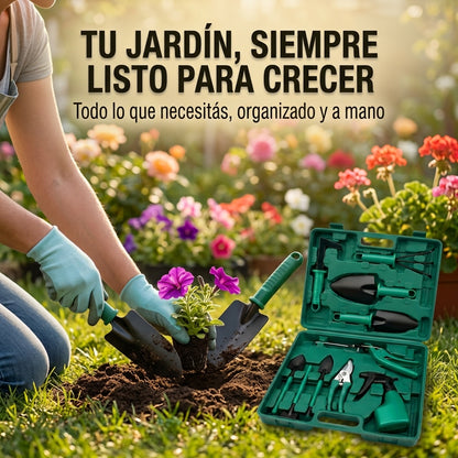 Kit De Jardineria 12 Herramientas